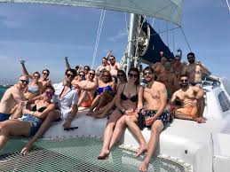 Private catamaran...