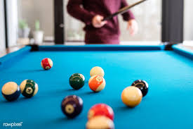 Download Premium Image Of Billiard Balls On A Pool Table 404310 Pool Table Billiards Snooker Table