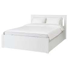 Tediber crée le lit 140x200 cm pour rendre accessible à tous, facilement et simplement un incroyable lit. Songesand Cadre Lit Coffre Blanc 140x200 Cm Ikea