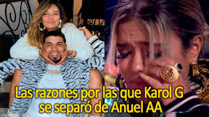 Karol g y anuel aa han dejado claro que su amor está a prueba de todo… luego de semanas de fuerte rumores que indicaban que la pareja había puesto punto final a su relación, la intérprete de tusa sorprendió a sus fans al publicar su primera foto con su prometido después de mucho tiempo de no. Karol G En Depresion Por Separacion De Anuel Aa Que Le Hizo Anuel Aa Youtube