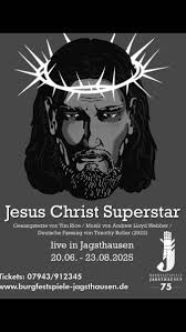 So excited & grateful! This summer I'll be playing Maria Magdalena in Jesus  Christ Superstar at Burgfestspiele Jagsthausen