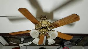Shown in demo mode with a k4s light kit. Casablanca Victorian Ceiling Fan By The Fan Page