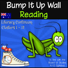 Bump It Up Wall Australian Literacy Continuum Reading Clusters 1 12