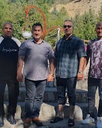 در مسیر شهر زیبای کرمانشاه،برای برگزاری و داوری مسابقات دور برگشت(فینال)لیگ  کشوری،همراه با اساتید داوری جناب آقای مریدیان،جناب آقای آرمیان و جناب آقای  ترابی در منطقه بکر و دیدنی دربند صحنه و