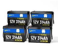Batería WattCycle 12V 314Ah Mini LiFePO4 con Bluetooth