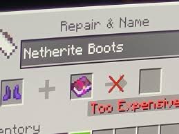 Just Rolled These Boots, How Would I Add Depth Strider, Soul Speed, And  Mending Without Making Them “Too Expensive”? : R/Minecraft