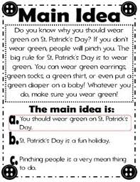 Main Idea And Details Practice Common Core Digital Files Reading Comprehension Strategies Reading Main Idea 2nd Grade Reading Comprehension