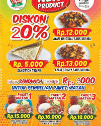 Ayam geprek merupakan olahan masakan yang menggunakan ayam tepung sebagai bahan dasarnya. Ayam Geprek Sai Banyumanik Home Facebook