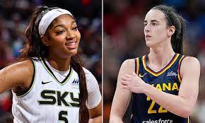 Angel Reese makes WNBA history in Chicago Sky's game against Phoenix  Mercury - but rookie still fails where Caitlin Clark succeeded | Daily Mail  Online