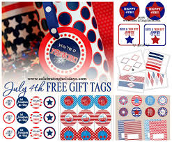 Celebrate the 4th of july with your little learners! July 4th Independence Day Free Printable Gift Tags Celebrating Holidays