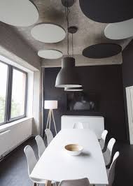 die decke bietet viel freie flache fur abgehangte deckensegel und deckenabsorber viele farben und formen eckig ov office interior design home decor interior