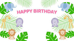 Download A Free Safari Background For Zoom In 2020 Jungle Safari Party Safari Party Birthday Party Printables Free