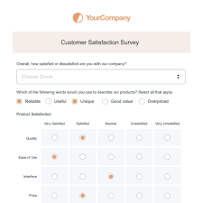 Besides the purpose of customer satisfaction, the customer survey templates are also often used to study the behaviours and reactions of customers and clients towards a particular service or product offered by the company. Customer Satisfaction Survey Template Formstack