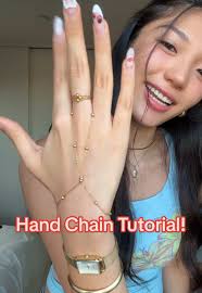How to Make A Hand Chain from A Necklace