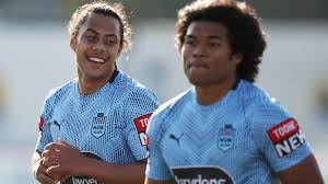 Meet christian teammates brian to'o and team mate jarome luai. State Of Origin News Phil Gould Urges Brad Fittler To Persist With Nsw Blues Rookies Jarome Luai Brian To O Liam Martin Campbell Graham Api Koroisau