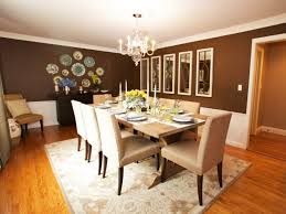 Table en bois, chaises grises. Peinture Salle A Manger 77 Idees Charmantes