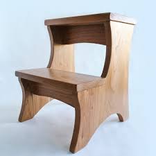 Lyman's amish furniture is a family business located in fairfield, me. Cherry Step Stool W A Mitchell Maine Crafts Association