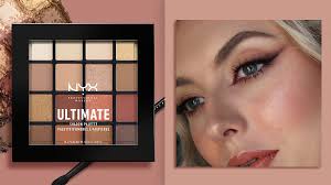 Die volle range der lidschatten von nyx professional makeup. Nyx Professional Makeup Eyeshadow Palette Tutorial For Beginners Lookfantastic Uk