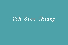 Messrs lim soh & goonting, wisma yakin. Soh Siew Chiang Lawyer In Jalan Masjid India