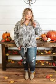 curvy all in the past top camo fashion in 2019 curvy