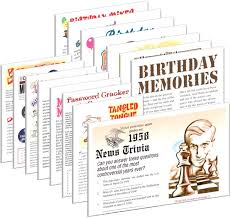 Challenge them to a trivia party! 1958 Birthday Pack Special 60th Birthday Free Party Games In 2021 Birthday Games Birthday Party Games 60th Birthday