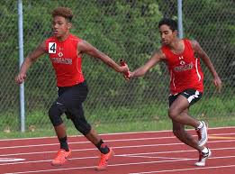 Tony mcquay passes the baton to gil roberts of the united states during the men's 4x 400m relay final on day 15 of the rio 2016 olympic games at the olympic stadium on august 20, 2016 in rio de janeiro, brazil. Indians Put In Work At Benton Meet