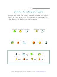 Decipher the code for a passage from charles dickens : Cryptogram Puzzle Worksheet All Kids Network