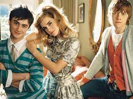 Rowling praised the film series' acting talent and announced that there are seven young harry potter cast members whom she refers to as the big seven; A Look Back At The Cast Of Harry Potter