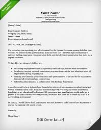It gives a seductive taste of why you'd be perfect for their sales team. Corporate Human Resources Manager Cover Letter July 2021
