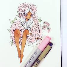 Pin By Min Song On Kawaii Sketch Art Marker Art Cute Drawings