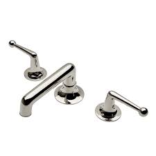 Check spelling or type a new query. Discover Dash Low Profile Three Hole Deck Mounted Lavatory Faucet With Metal Lever Handles Online Waterworks Lavatory Faucet Lever Handle Faucet