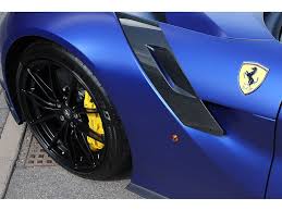 However when you own a nfl team i think you do what you want, when you want & how you want. 55 Mile Ferrari F12tdf Is A Matte Blue Million Dollar Masterpiece Carscoops