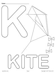35+ letter k coloring pages for printing and coloring. Letter K Alphabet Coloring Pages 3 Printable Versions Supplyme