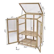 The cold frame is perfect for protecting your plants, also ideal to keep the temperatures cool for the summer and warm in the winter. Cold Frames Garden Portable Wooden Greenhouse Cold Frame Raised Plants Shelves Protect Patio Lawn Garden
