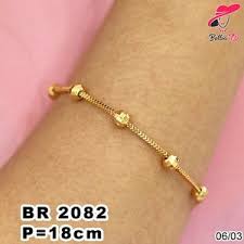 Barang yang kami lelang adalah barang yg telah jatuh tempo. Gelang Tangan Lapis Emas 18k Merica Gold R 2082 Bangles Jewelry Designs Gold Jewelry Fashion Jewelry Bracelets Gold