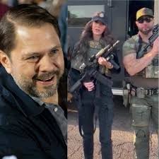 my m4 as she sat dressed up during deployment