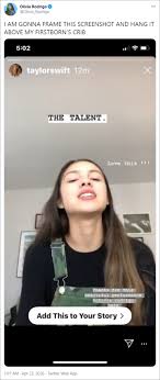 Olivia Rodrigo Thrilled After Taylor Swift Praises Her For Drivers License Success