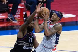 In addition to the westbrook incident, bradley beal said a sixers fan said something crazy to him tonight and beal's kids were sitting right next to them. Xp4y9uwfbxz3im