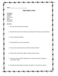 . i had but one thought: Study Guide And Notes For Night By Elie Wiesel Night By Elie Wiesel Elie Wiesel Teaching Night