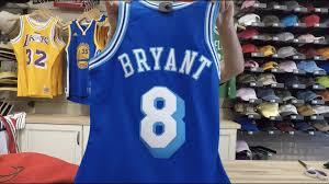 Check out our kobe bryant jersey selection for the very best in unique or custom, handmade pieces from our sports & fitness shops. Kobe Bryant Mitchell Ness Authentic Throwback Jersey Review Youtube
