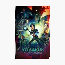 Tales of arcadia (or simply wizards ) is a netflix original limited series created by guillermo del toro , produced by dreamworks animation and double dare you productions. Wizards Tales Of Arcadia Sticker By Antoniopape Redbubble