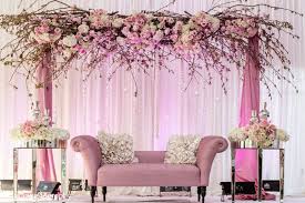 This dried wedding centerpiece has retro '60s vibes thanks to its muted pink color palette. Simple Decoration Ideas For Wedding Novocom Top