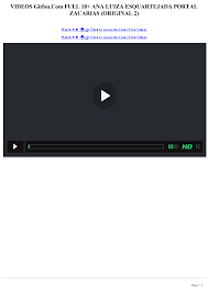 VIDEOS Gitfon.Com FULL 18+ ANA LUIZA ESQUARTEJADA PORTAL ZACARIAS (ORIGINAL  2)