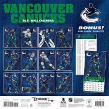 Vancouver canucks, vancouver, british columbia. Nhl Vancouver Canucks 2021 Wall Calendar By The Lang Companies Inc