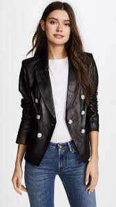 Veronica Beard Cooke Leather Jacket Leather Jacket Work Attire Leather Jackets Online