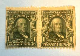 357 - 1909 1C Franklin, Green - Mystic Stamp Company