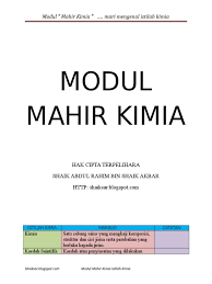 Maybe you would like to learn more about one of these? Modul Mahir Kimia Pdf