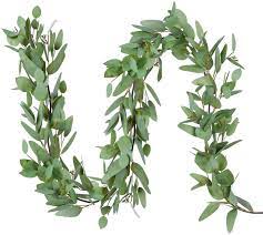 Coolmade 5 5ft Seeded Eucalyptus Garland Artificial Vines Faux Eucalyptus Leaves Table Garland Artificial Eucalyptus Garland Greenery Wedding Backdrop Arch Wall Decor Walmart Com Walmart Com
