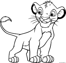 Explore with american doll books & dinosaur toys. Cute Young Simba Coloring Pages Printable