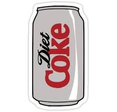 Diet Coke Sticker Diet Coke Diet Coke Can Coke